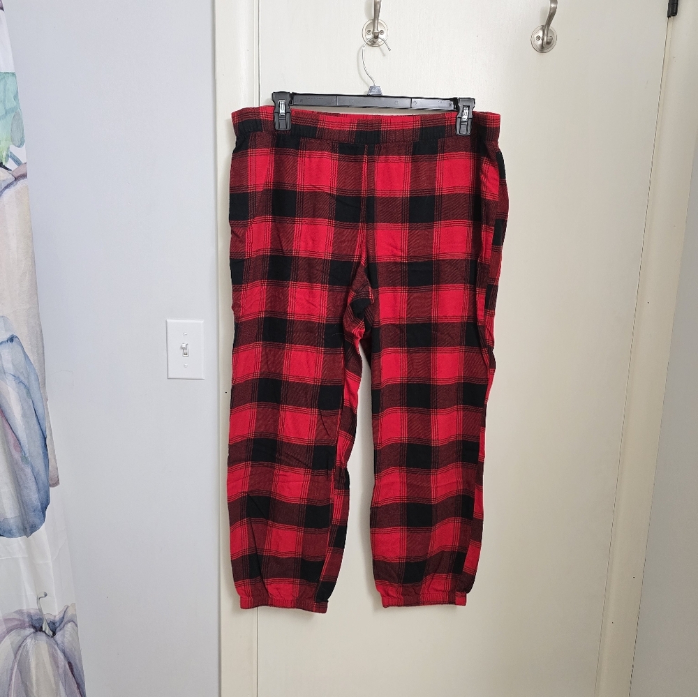 Plaid Joggers